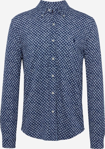 Polo Ralph Lauren Regular fit Overhemd in Blauw: voorkant