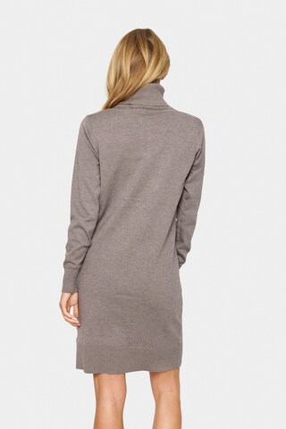 SAINT TROPEZ Knit dress 'Mila' in Grey