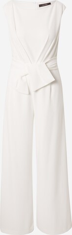 Tuta jumpsuit di Vera Mont in bianco: frontale