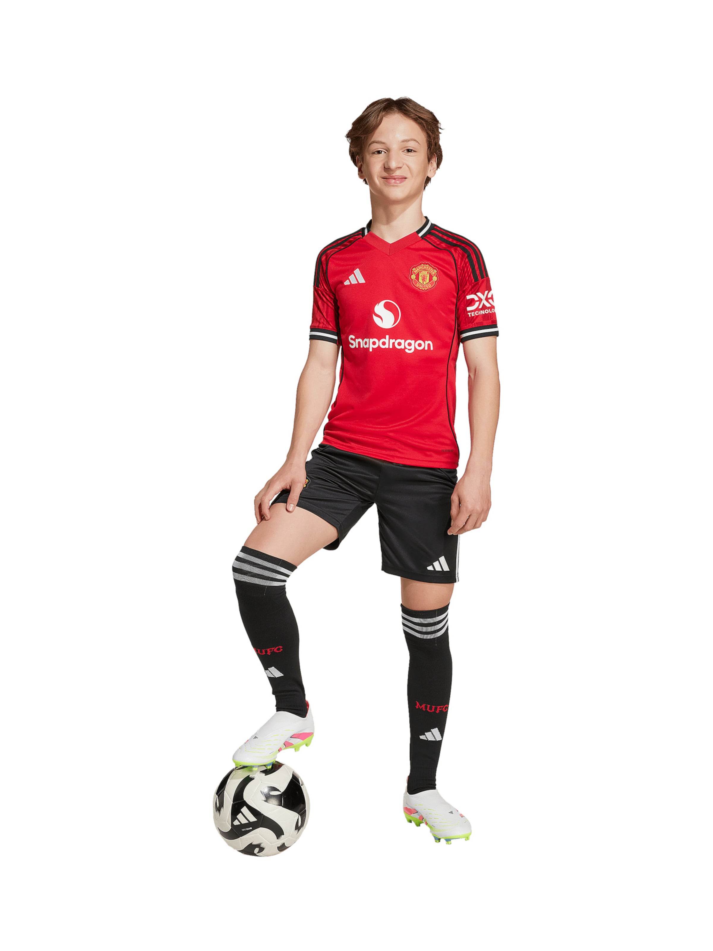 ADIDAS PERFORMANCE Обычный Спортивные штаны 'Manchester United 25/26' в Черный