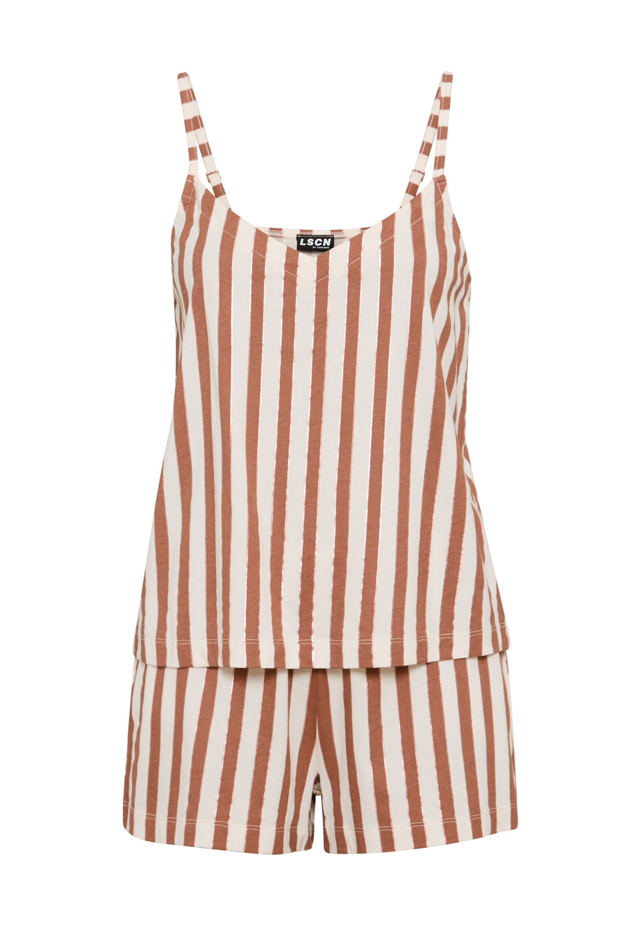 LSCN by LASCANA Шорти в кафяво: отпред