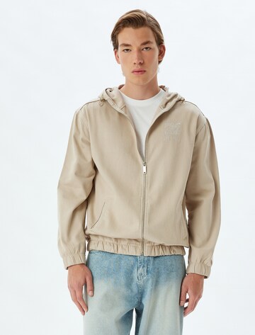 Koton Tussenjas in Beige: voorkant