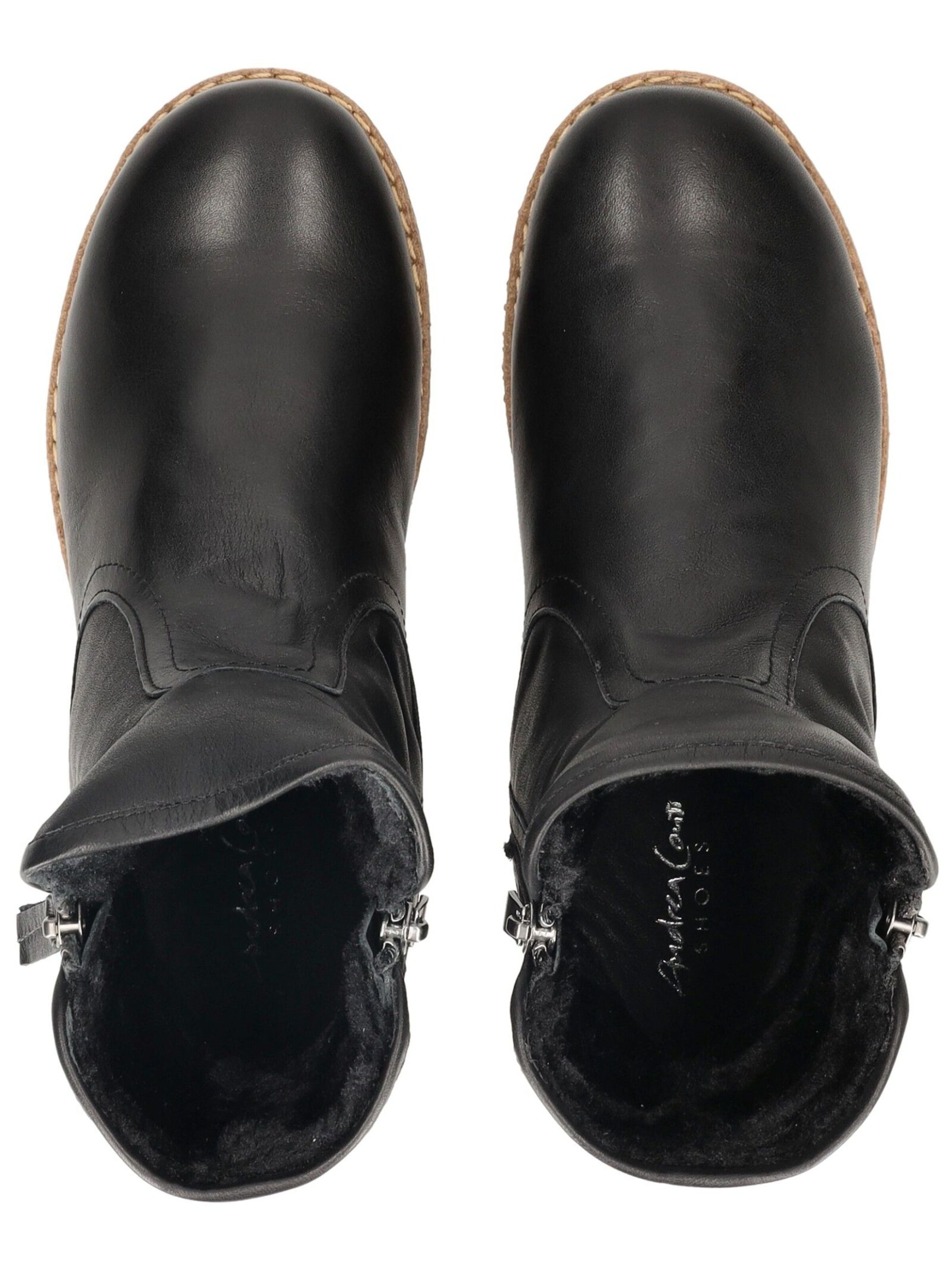 ANDREA CONTI Ankle Boots in Black