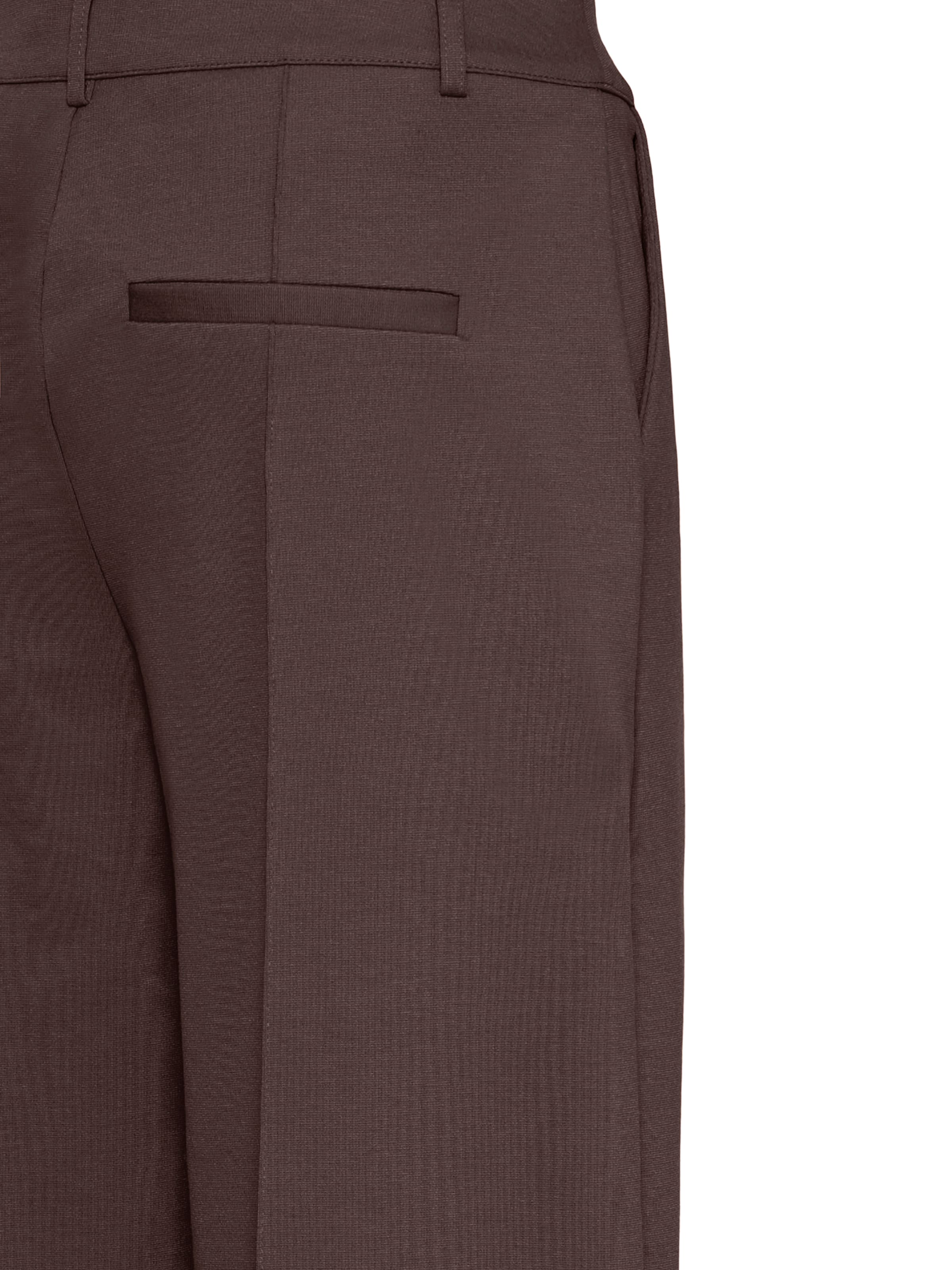 ICHI Bő szár Ráncos nadrág 'IHKate' - barna