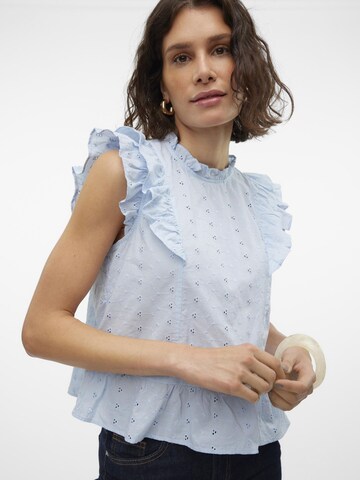 VERO MODA Blouse 'VMKammy' in Blauw
