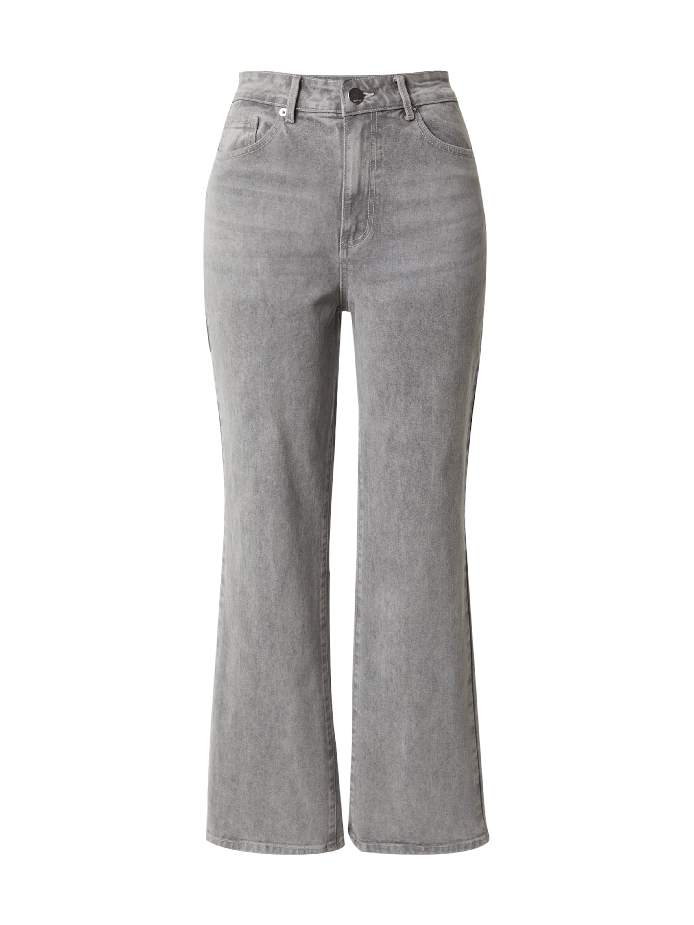 Flared Jeans 'Falda' di LeGer by Lena Gercke in grigio: frontale