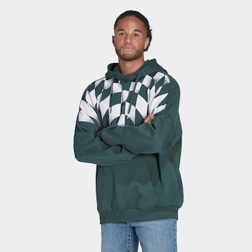 ADIDAS ORIGINALS Sweatshirt 'Rekive Graphic' in Green: front
