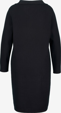 Ulla Popken Knitted dress in Black