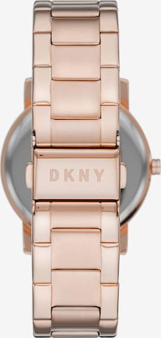 Montre à affichage analogique DKNY en rose
