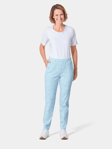 Regular Pantalon 'Martha' Goldner en bleu