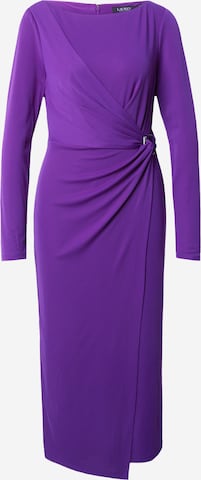 Lauren Ralph Lauren Koktejlové šaty 'JACINTA' – fialová: přední strana