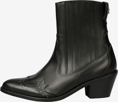 Scalpers Καουμπόικη μπότα σε μαύρο / ασημί, Άποψη προϊόντος