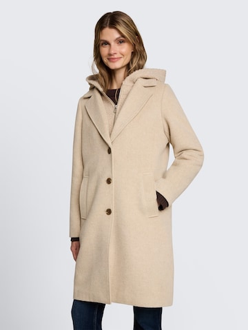 TOM TAILOR Übergangsmantel in Beige: Vorderseite