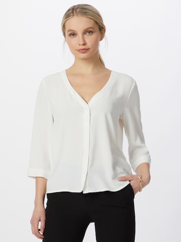 JDY - Blusa 'Capote' en blanco: frente