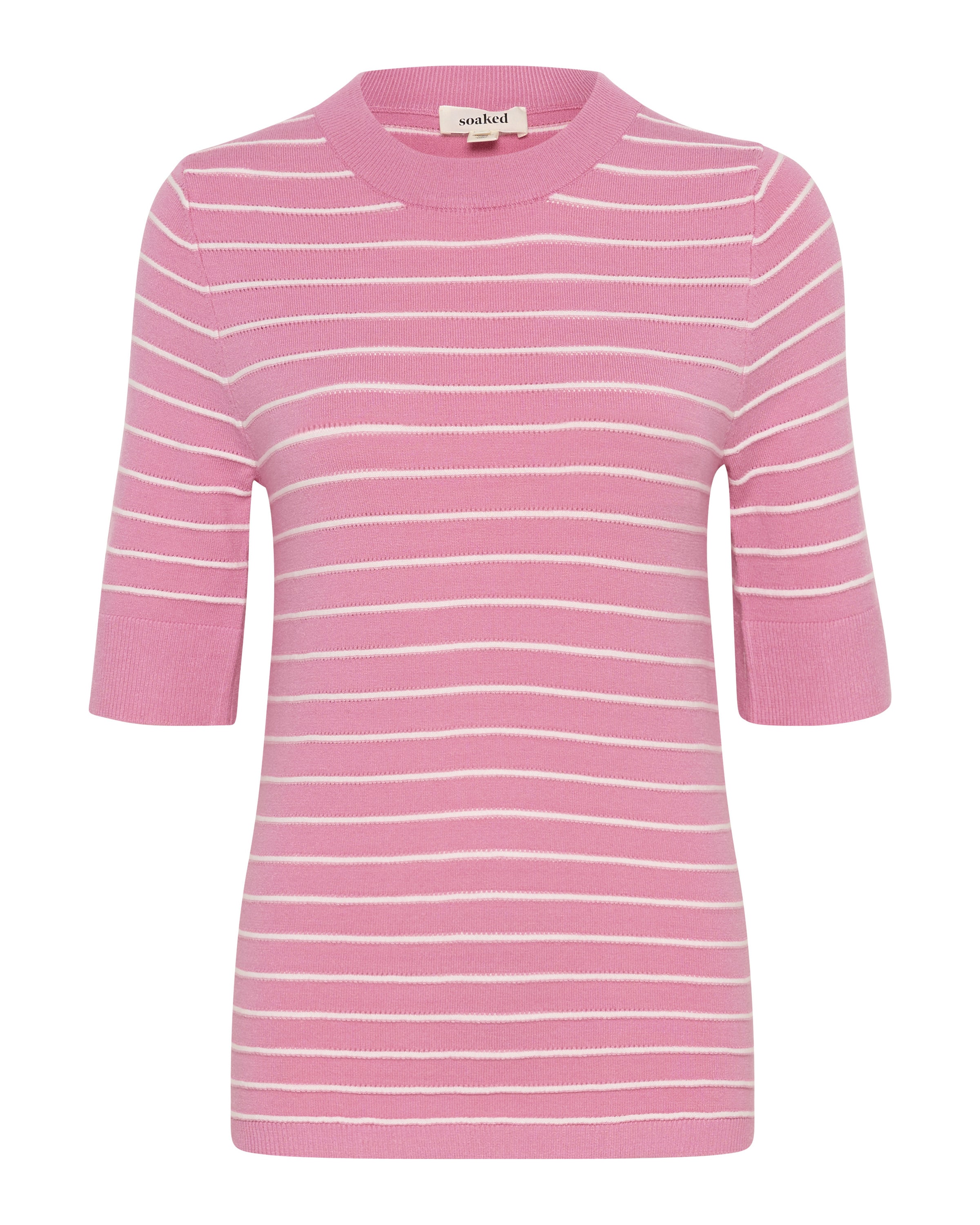 SOAKED IN LUXURY Pullover 'SLSpina' i pink: forside