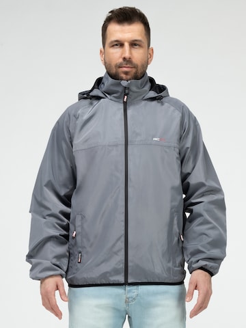 Rock Creek Jacke in Grau: Vorderseite