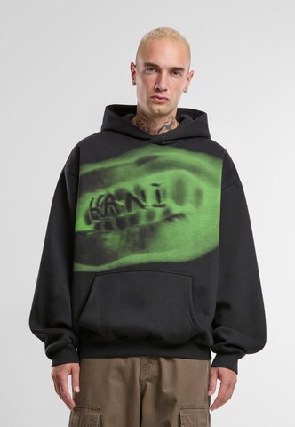 Sweat-shirt Karl Kani en noir : devant