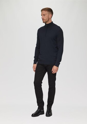 s.Oliver BLACK LABEL Pullover i blå