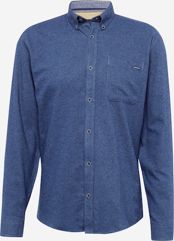Lindbergh Regular fit Button Up Shirt in Blue: front