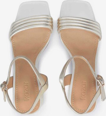 Kazar Strap Sandals in White