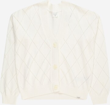 Abercrombie & Fitch Knit cardigan in White: front