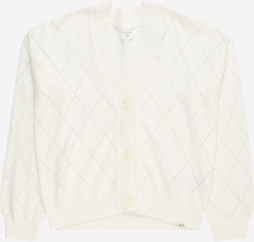 Abercrombie & Fitch Knit cardigan in White: front