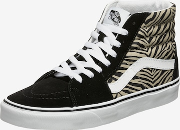 VANS Sneakers hoog 'SK8-Hi' in Zwart: voorkant