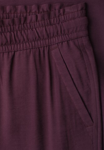STREET ONE Loosefit Hose in Lila