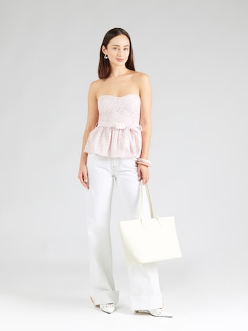 Top di HOLLISTER in rosa