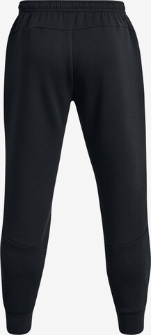 Effilé Pantalon de sport 'Unstoppable' UNDER ARMOUR en noir