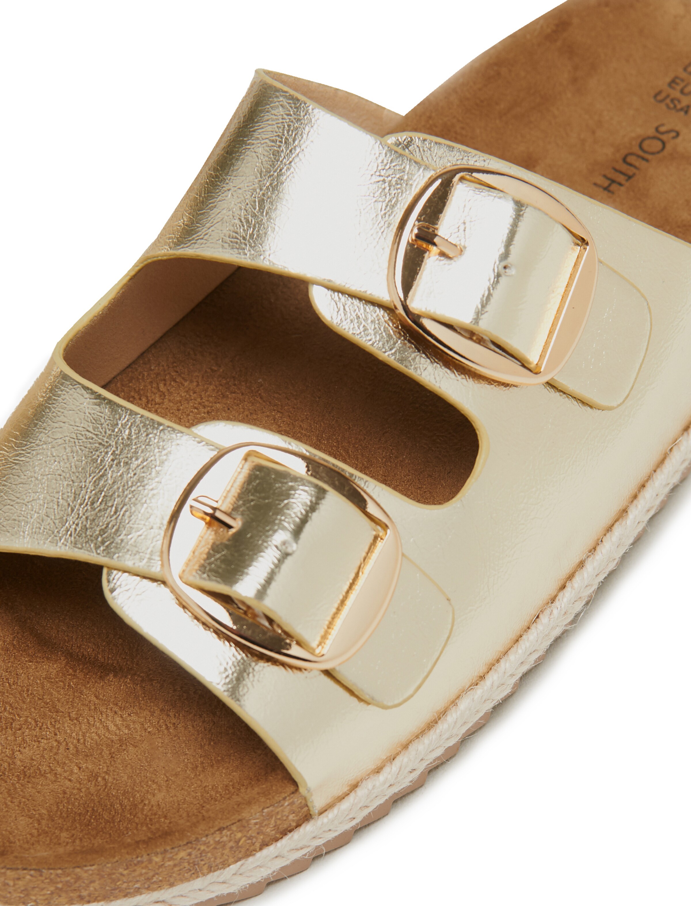 South Beach Sandaalit värissä kulta