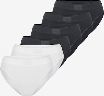 SLOGGI Slip 'Double Comfort T' in Schwarz: Vorderseite