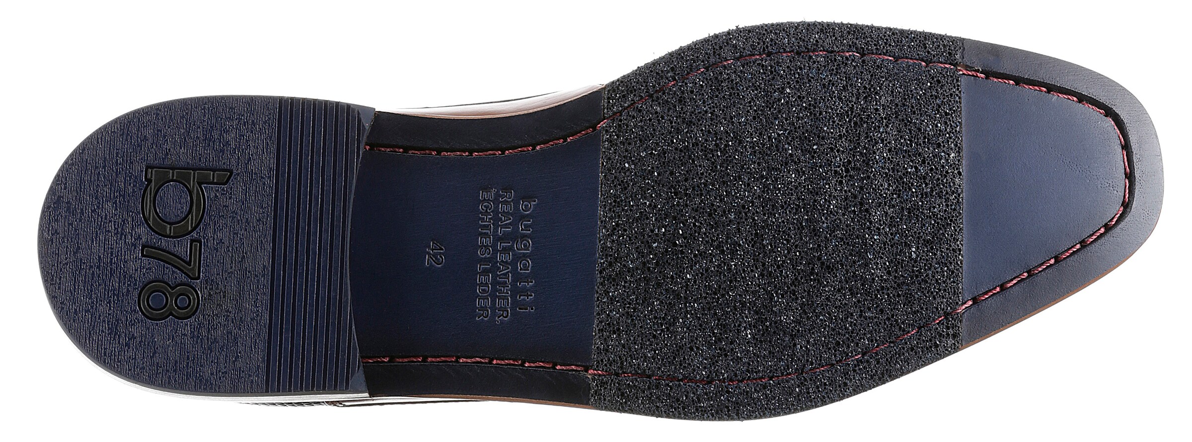 Scarpa stringata di bugatti in marrone