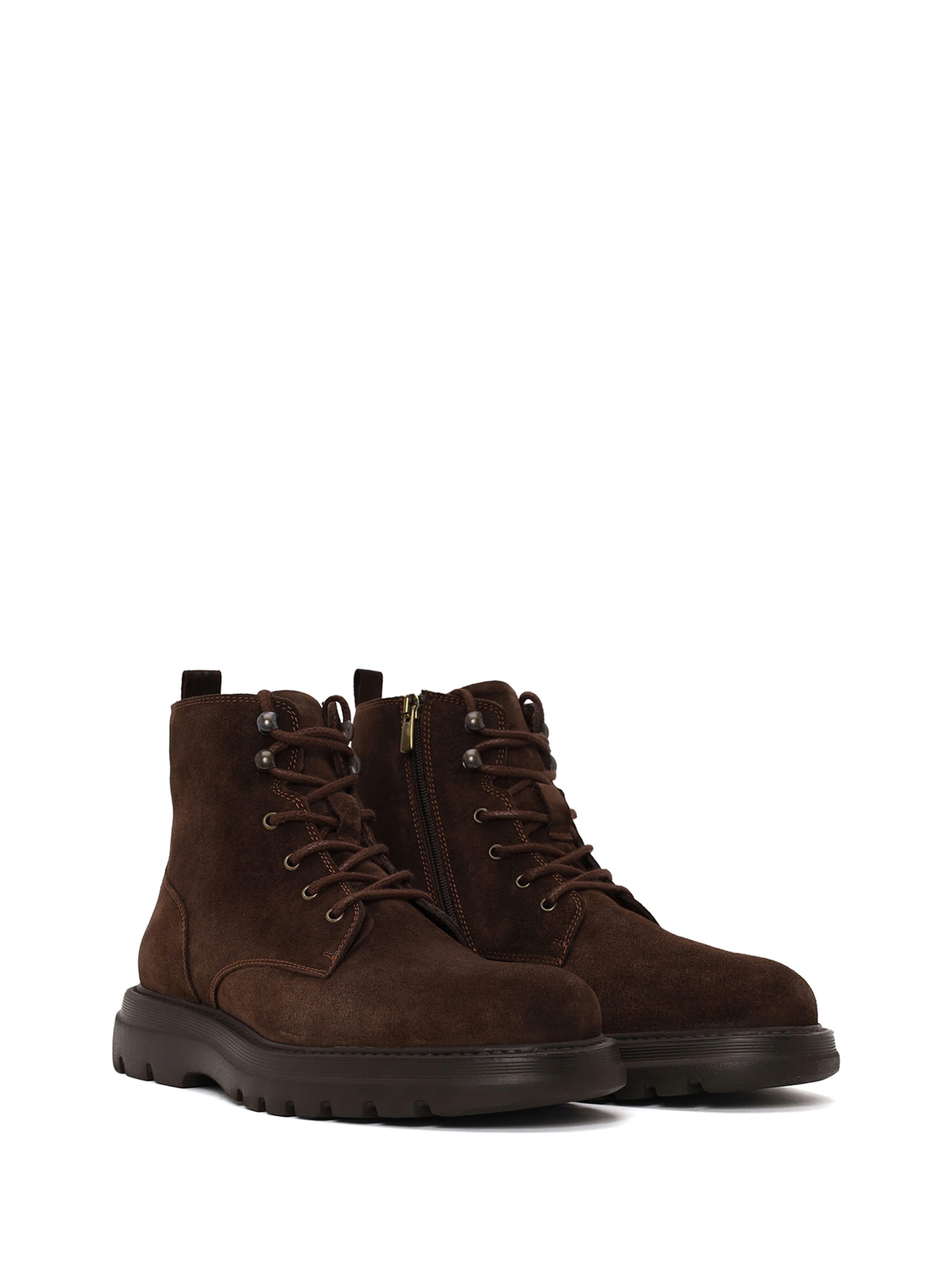 Derimod - Botas con cordones en marrón