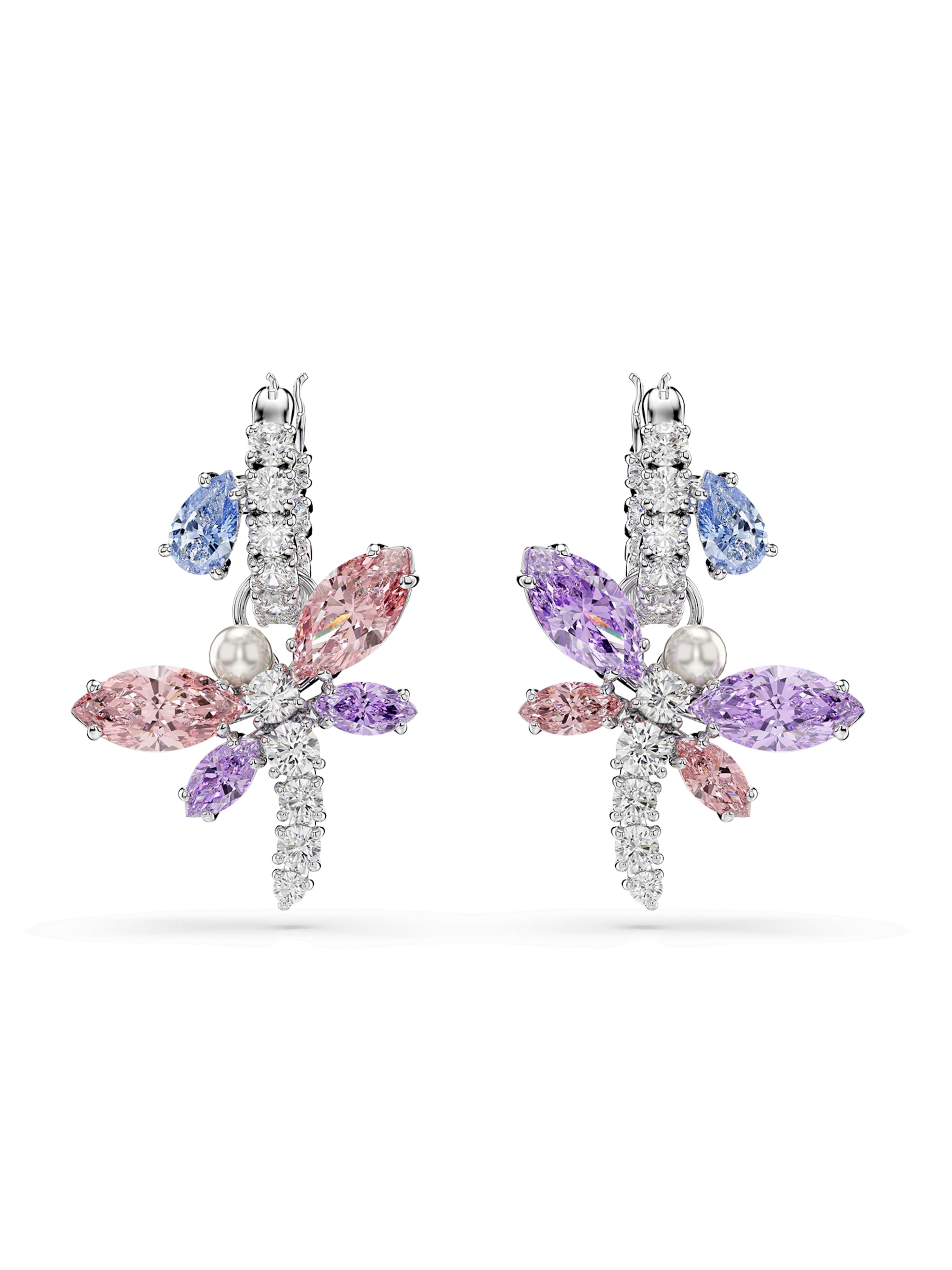 Swarovski Σκουλαρίκια σε ασημί