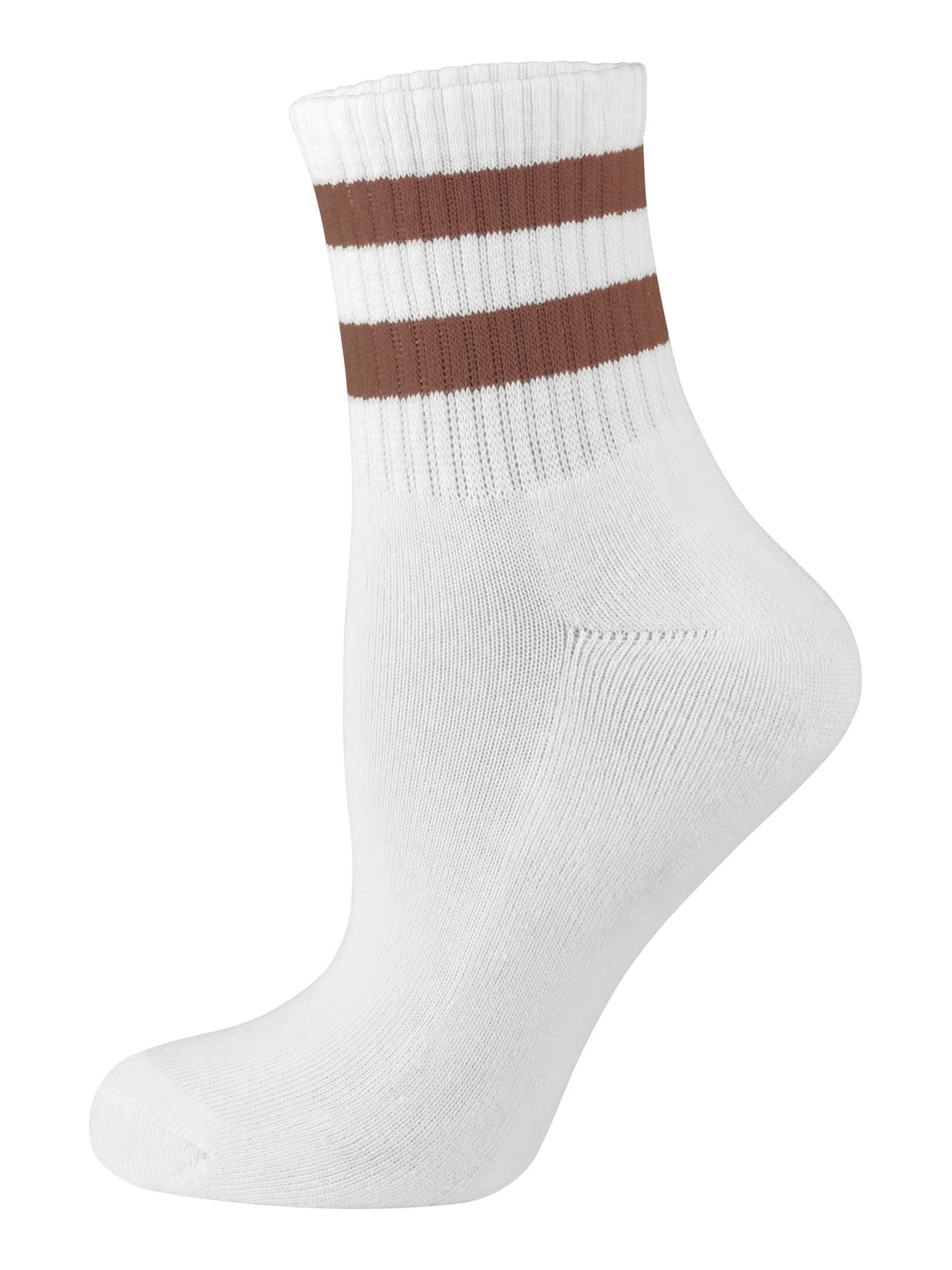 Nur Die Socks ' Kurzsocken ' in White