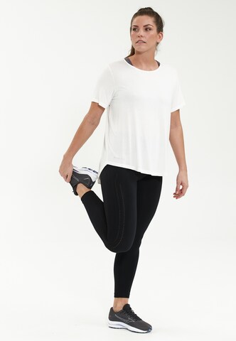 ENDURANCE Skinny Sportbroek 'Flane' in Zwart