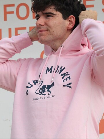 Surf Monkey - Sudadera en rosa