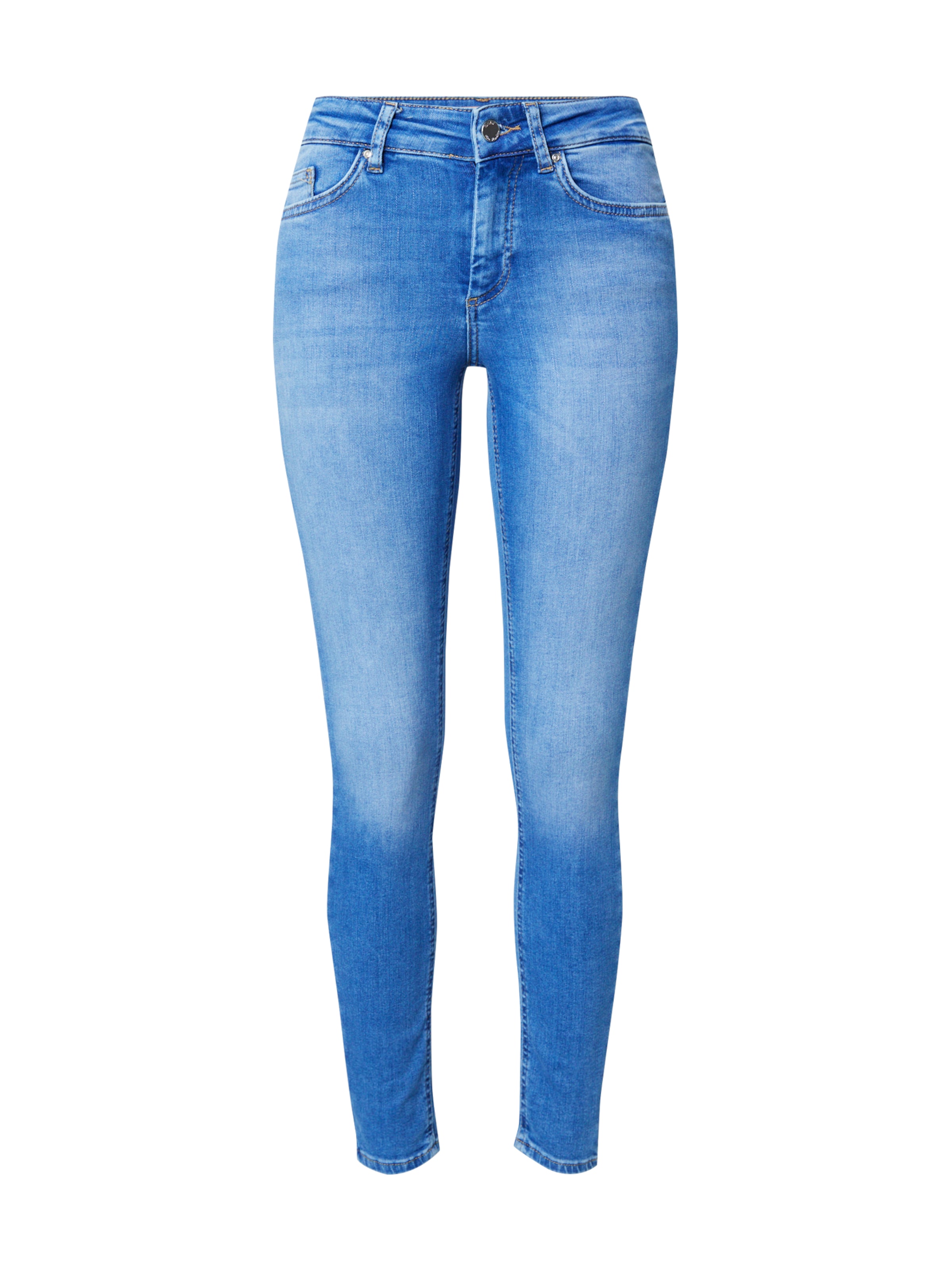 Skinny Jean ONLY en bleu : devant