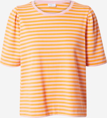 NÜMPH Majica 'NUTANIA' | oranžna barva: sprednja stran