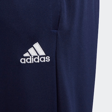 ADIDAS PERFORMANCE Regular Workout Pants 'Entrada 22 Training Bottoms' in Blue