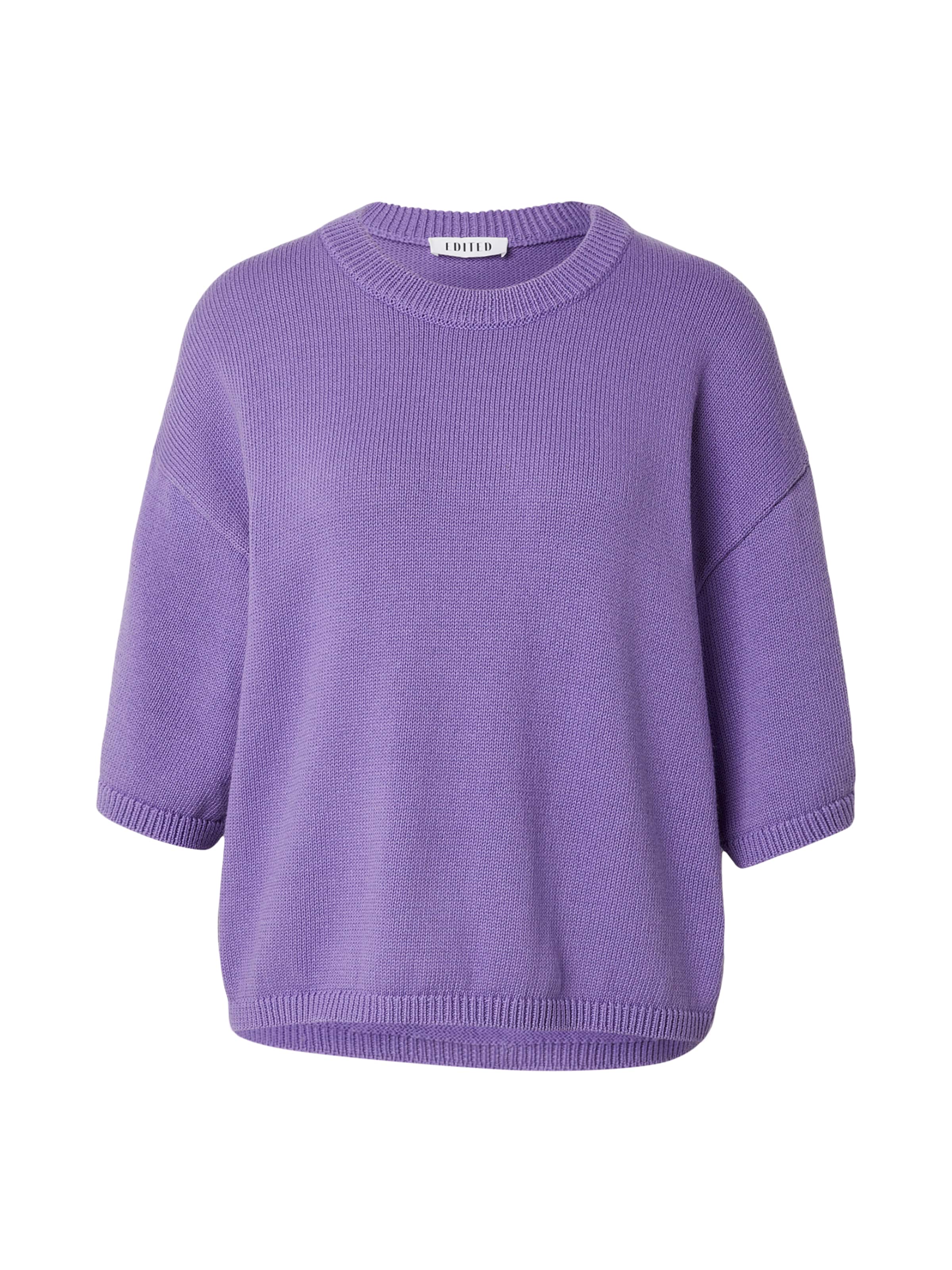 EDITED Sweter 'Ashley' w kolorze fioletowy: przód