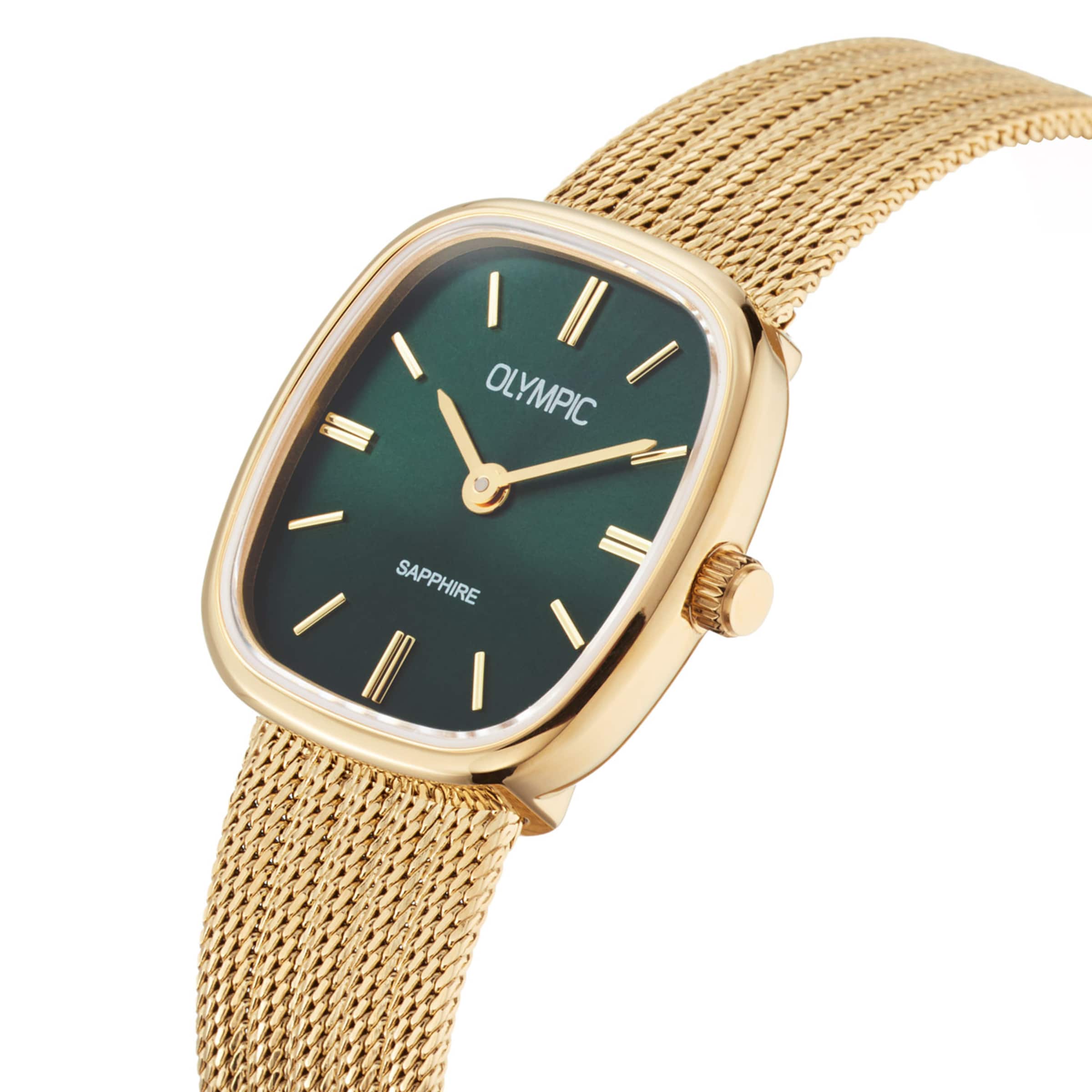 Olympic Analog Watch in Gold