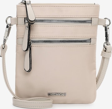 Emily & Noah Shoulder Bag 'Jill' in Beige: front