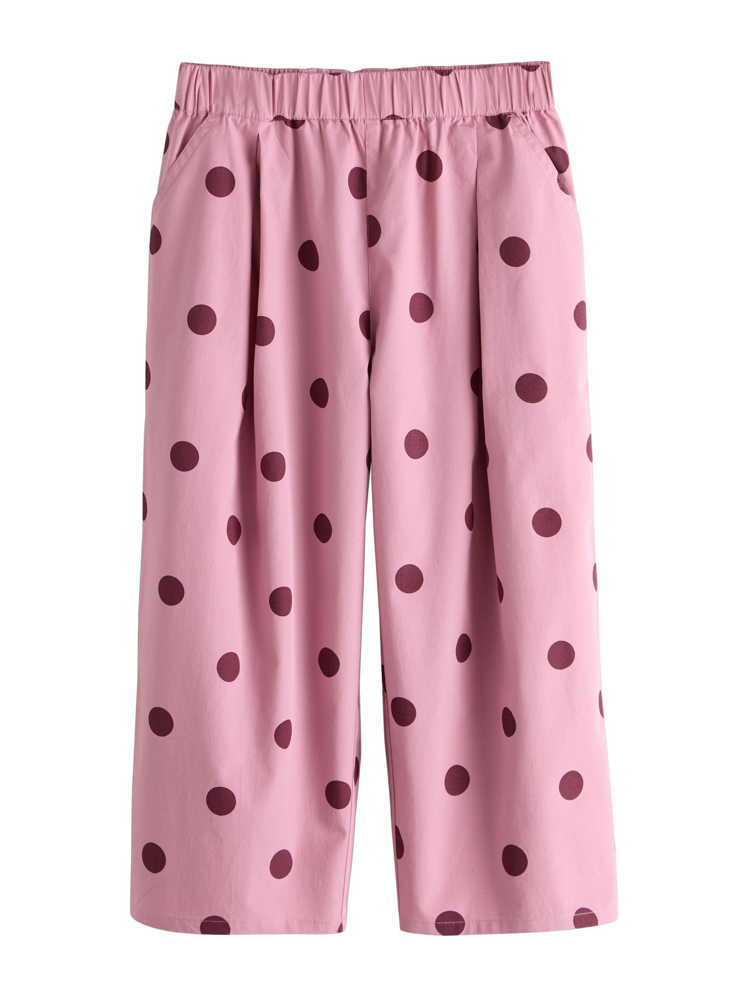 Barrel Pantalon Next en rose : devant