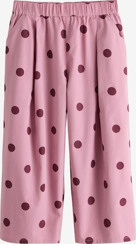 Barrel Pantalon Next en rose : devant