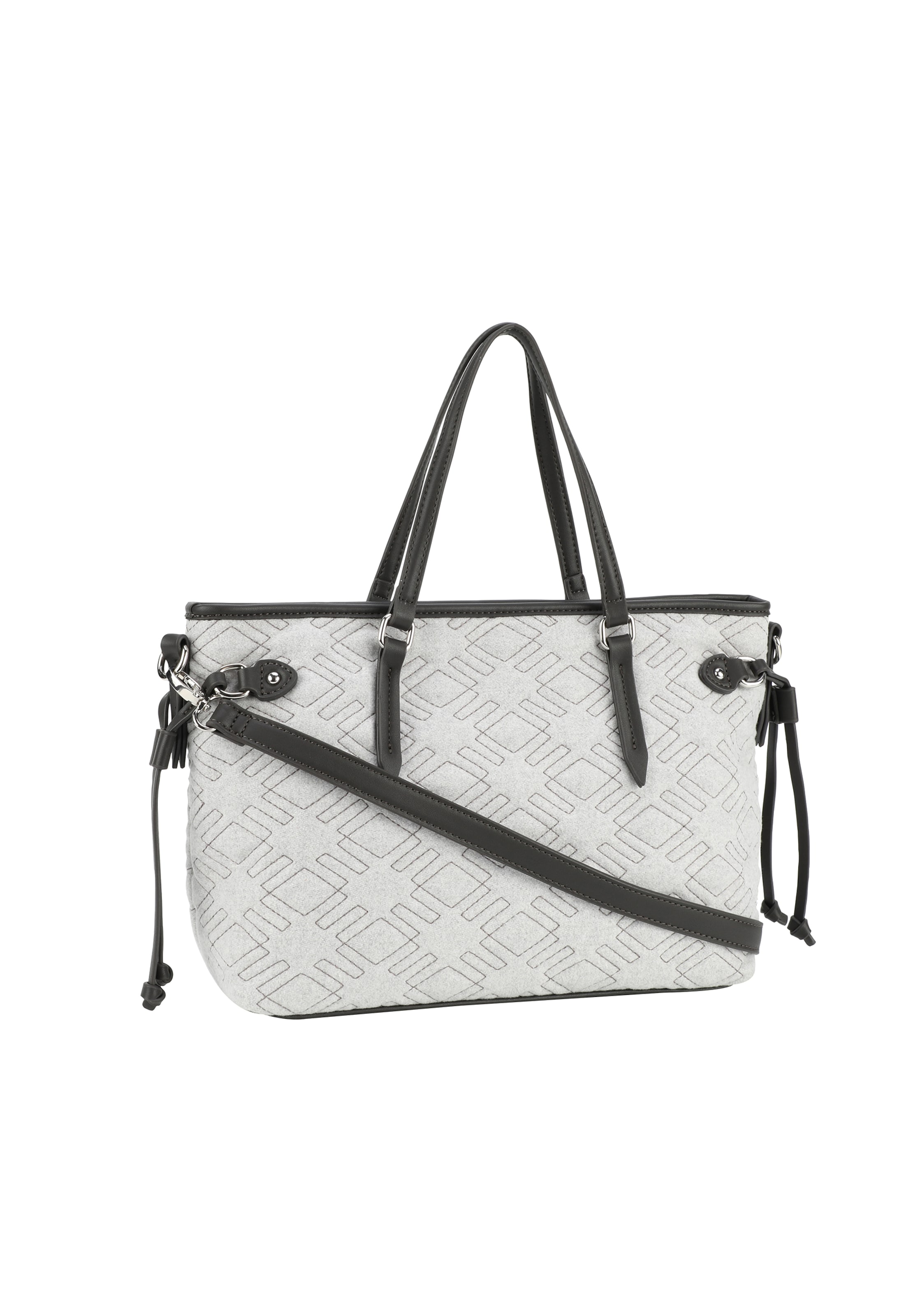 GERRY WEBER Handbag 'Log Fire ' in Grey