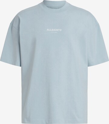 T-Shirt AllSaints en bleu : devant