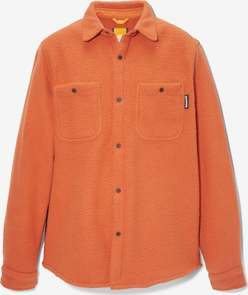 Veste en polaire TIMBERLAND en orange : devant