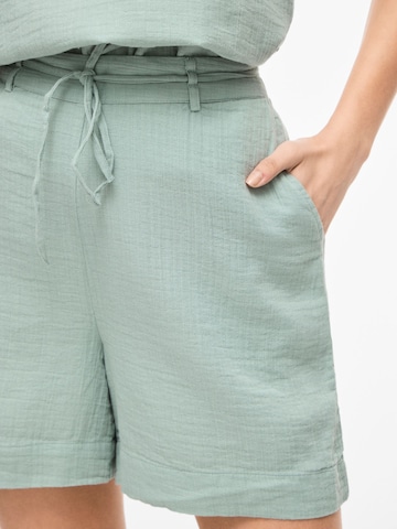 VILA - regular Pantalón 'VILania' en verde